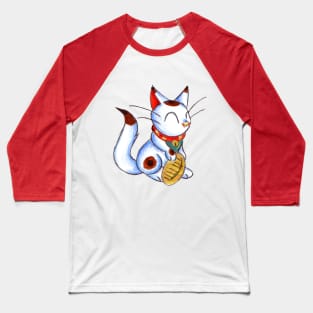 Calico Kitty Baseball T-Shirt